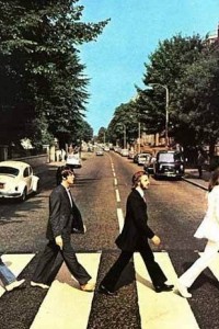 Beatles фото на пешеходном переходе