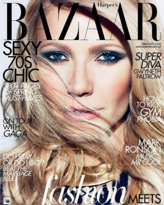 Фото 13681 к новости Гвинет Пэлтроу в журнале Harper's Bazaar. Март 2011