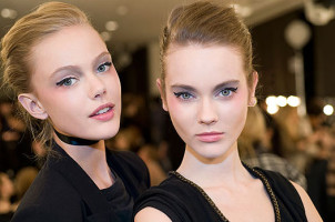 ...и легший в основу макияжа моделей