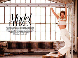 В Сингапурском Harper&#039;s Bazaar замечательная Кристи Терлингтон