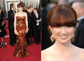 Элли Кемпер в Armani Prive