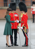 Герцогиня Кэтрин на празднике в честь Святого Патрика