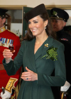 Герцогиня Кэтрин на празднике в честь Святого Патрика