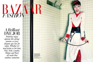 Фотосессия Коко Роша для Harper&#039;s Bazaar