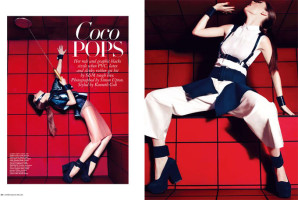 Фотосессия Коко Роша для Harper&#039;s Bazaar