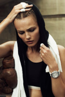 Модель Эдита Вилкевичуте вышла на ринг