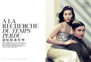 Лю Вен в китайском Vogue