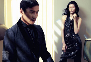 Лю Вен в китайском Vogue