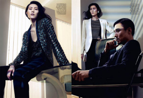 Лю Вен в китайском Vogue