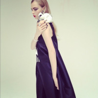 Кара Делевинь снялась со милыми зверушками