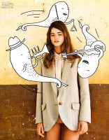 Прикольная фотосессия с элементами граффити