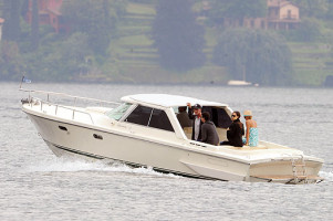 Джордж Клуни и Стейси Киблер отдыхает в Италии