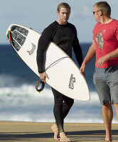 Крис Хемсворт на отдыхе