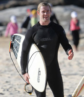 Крис Хемсворт на отдыхе