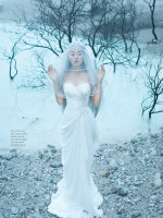 Снегурочка-невеста в исполнении Дары Варганегары