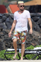 Леонардо ДиКаприо, Эрин Хизертон и Тоби Магуайр отдыхают на Гавайах