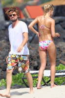 Леонардо ДиКаприо, Эрин Хизертон и Тоби Магуайр отдыхают на Гавайах