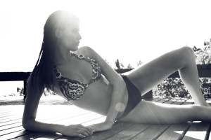 Пляжная фотосессия Изабели Фонтана