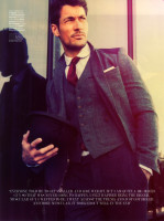 Дэвид Ганди в журнале Man