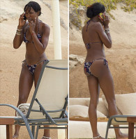 Наоми Кэмпбелл на отдыхе