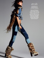 Касия Струсс в мексиканском Vogue