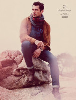 Дэвид Ганди и Магдалена Фраковяк рекламируют Lucky Brand