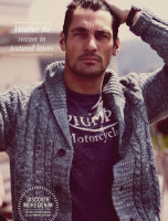 Дэвид Ганди и Магдалена Фраковяк рекламируют Lucky Brand