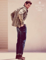 Дэвид Ганди и Магдалена Фраковяк рекламируют Lucky Brand