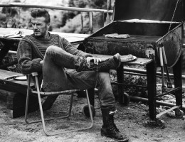 Дэвид Бэкхэм в британском Esquire