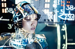 Грэйс Гуоджи в футуристической фотосессии