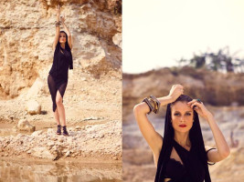 Знойная фотосессия Катерины Вальцак