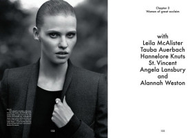 Лара Стоун в журнале The Gentlewoman