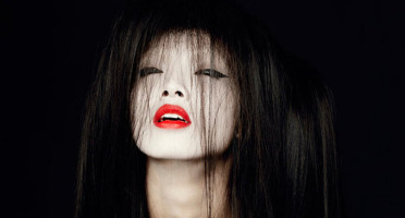 Грэйс Гао в образе гейши