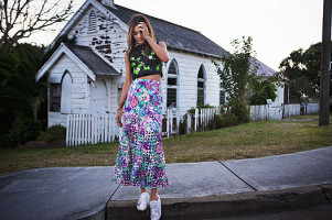 Миранда Керр в образе соседской дечонки