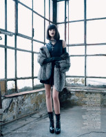 Фрида Густавссон в российских мехах