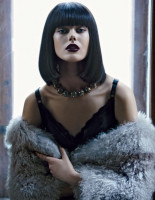 Фрида Густавссон в российских мехах