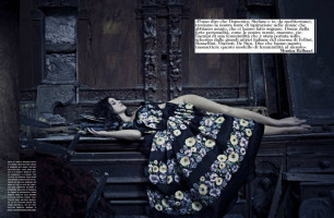 Моника Беллуччи в итальянском Vogue