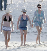 Синди Кроуфорд на отдыхе в Мексике