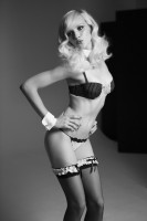 Гинта Лапина в рекламе нижнего белья