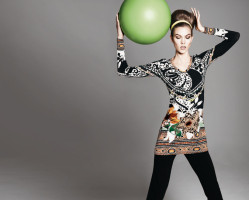 Совместная фотосессия Карли Клосс и Шона О`Прая