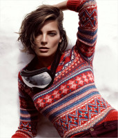 Зимняя фотосессия Дарьи Вербовы