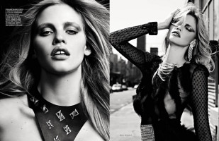 Лара Стоун в российском Vogue
