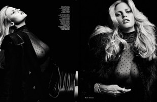 Лара Стоун в российском Vogue