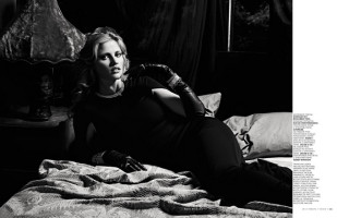 Лара Стоун в российском Vogue