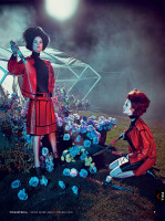 Совместная фотосессия Каролин Мерфи и Карен Элсон