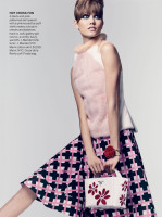 Карли Клосс и Эди Кэмпбелл в американском Vogue