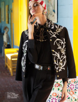 Барбара Фиалхо в мексиканском Elle