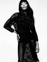 Наоми Кэмпбелл в журнале Elle