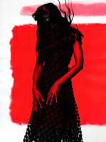 Наоми Кэмпбелл в журнале Elle