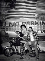 Наташа Поли и Тони Вард в Vogue Paris